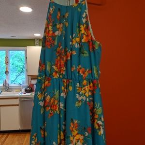 Juniors floral dress size large